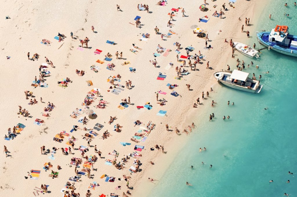 Beach With People
